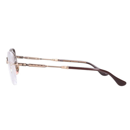 Chrome Hearts Side Cross Temple Half-Rim Size ONE SIZE