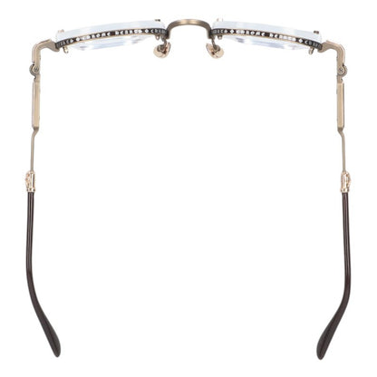 Chrome Hearts Side Cross Temple Half-Rim Size ONE SIZE
