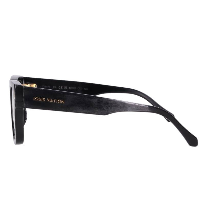 LOUISVUITTON LV Escape Bluray Black Sunglasses Size 53