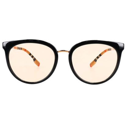 Burberry Nova Check Temple Black Sunglasses Size 57