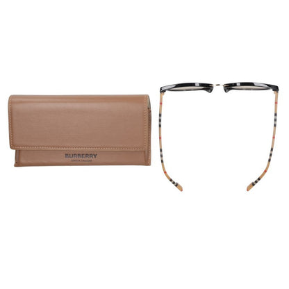 Burberry Nova Check Temple Black Sunglasses Size 57