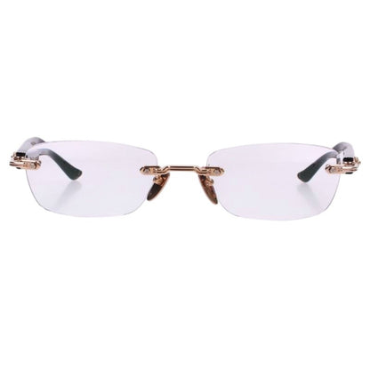 Chrome Hearts DEEP I Floral Cross Rimless