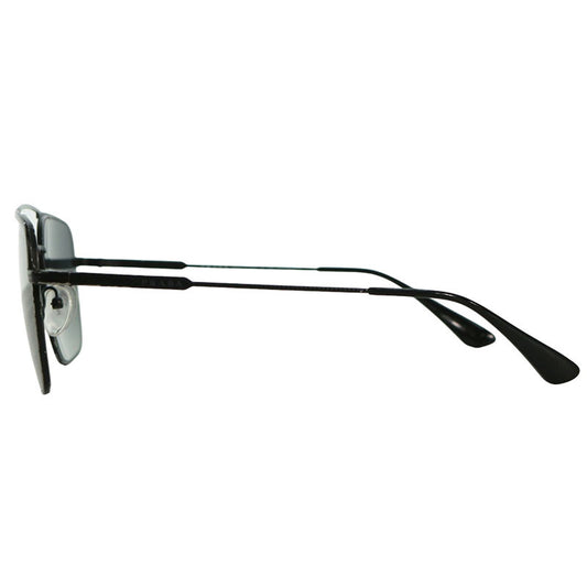 PRADA SPR53V Metal Frame Black Sunglasses Size ONE SIZE