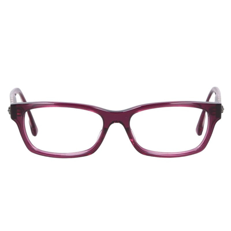 Chrome Hearts DROP BOX CH Purple Wellington Glasses Size 53