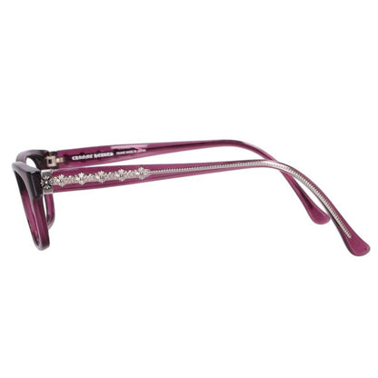 Chrome Hearts DROP BOX CH Purple Wellington Glasses Size 53