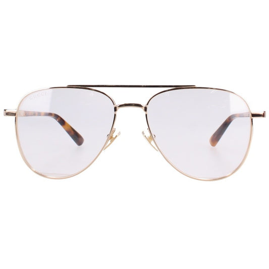 GUCCI Gold Teardrop Glasses Size ONE SIZE