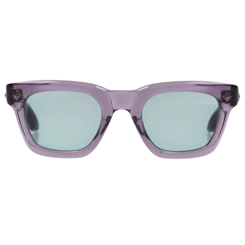Chrome Hearts Gray Dagger Temple Square Sunglasses Size 48