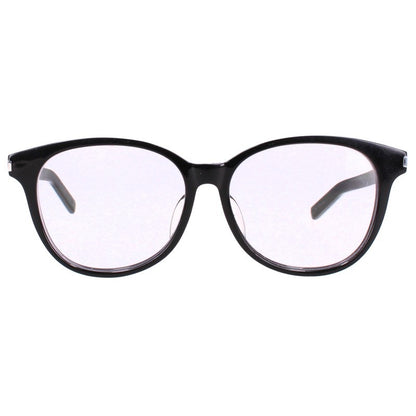 SAINT LAURENT PARIS Black Round Frame Glasses Size 51