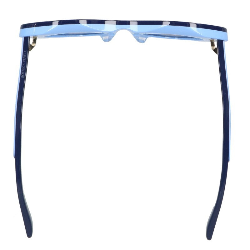 BOTTEGA VENETA Blue Oval Lens Sunglasses Size 46
