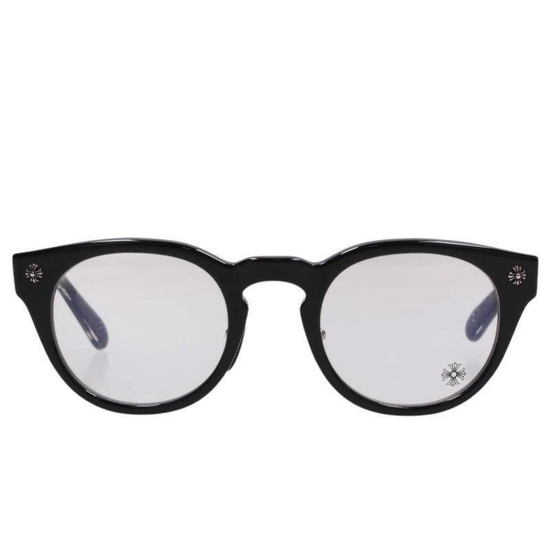 Chrome Hearts DINGALONGLINGLONG Cross Boston Glasses Size 49