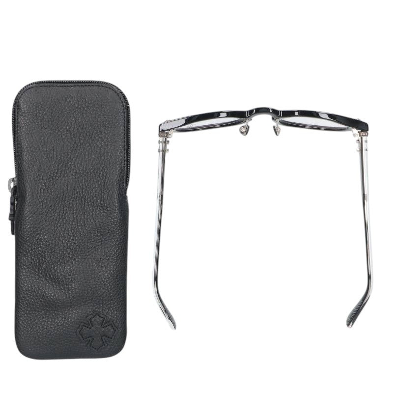 Chrome Hearts DINGALONGLINGLONG Cross Boston Glasses Size 49