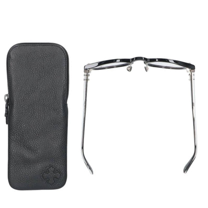 Chrome Hearts DINGALONGLINGLONG Cross Boston Glasses Size 49
