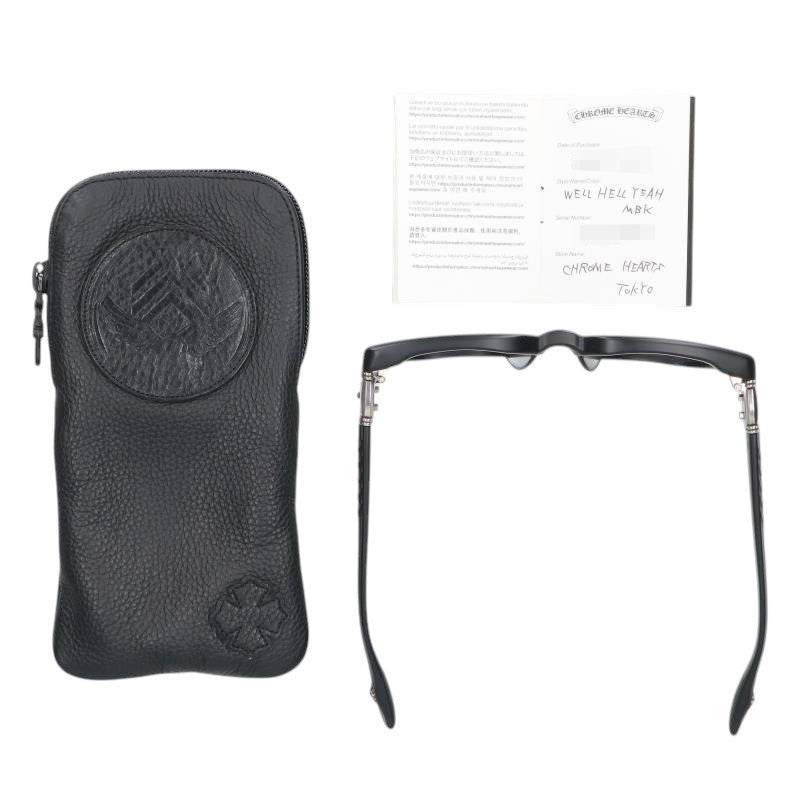 Chrome Hearts WELL HELL YEAH FOTI Wellington Glasses Size 51