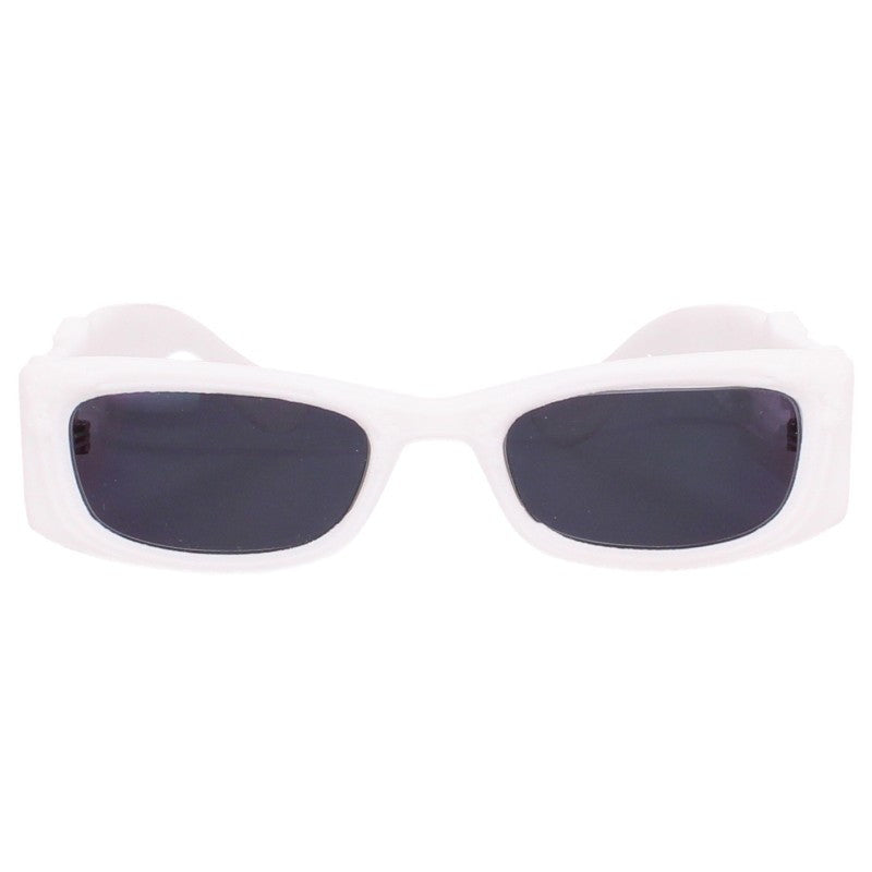 Jeune couture White Ornament Sunglasses White Size ONE SIZE