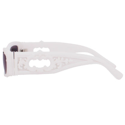 Jeune couture White Ornament Sunglasses White Size ONE SIZE