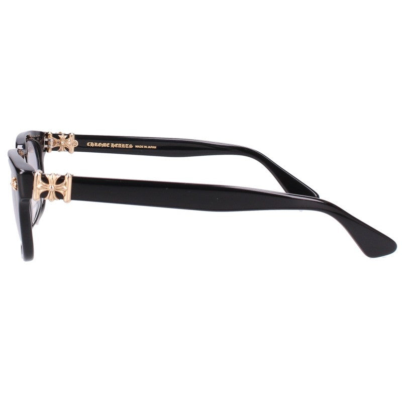 Chrome Hearts VAGILANTE CH Sunglasses Black/Gold Size 54