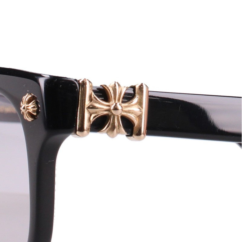 Chrome Hearts VAGILANTE CH Sunglasses Black/Gold Size 54