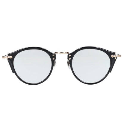 OLIVER PEOPLES 505 Miyabi Round Glasses Black/Silver Size 47