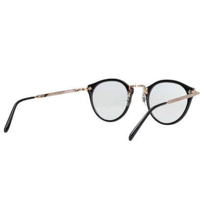 OLIVER PEOPLES 505 Miyabi Round Glasses Black/Silver Size 47