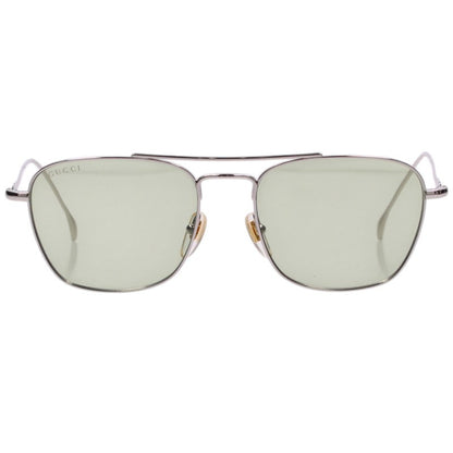 GUCCI GG1183S Square Sunglasses Silver Size 53