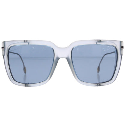 GUCCI GG3738 S Square Optyl Sunglasses Blue/Silver Size 54