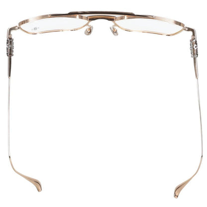 Chrome Hearts MAGNUM II Side Cross Gold Glasses Size 56