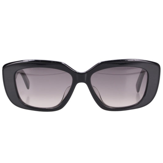 CELINE Classic Triomphe Logo Sunglasses Black Size 55