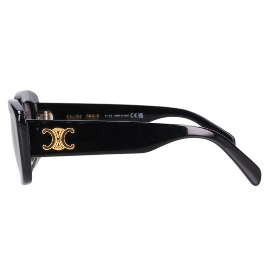 CELINE Classic Triomphe Logo Sunglasses Black Size 55