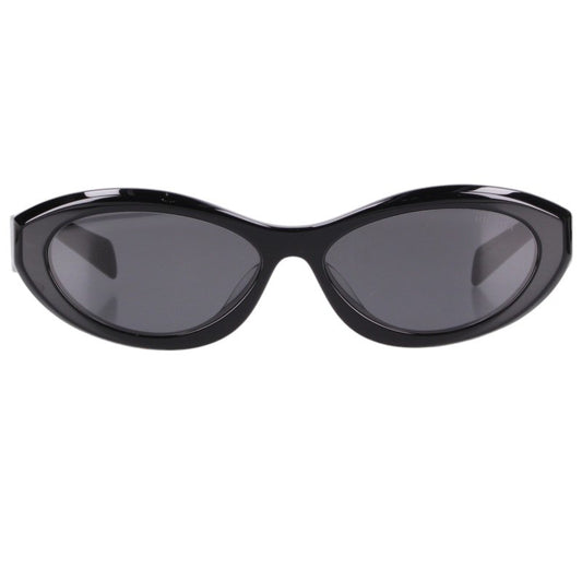 PRADA Triangle Logo Sunglasses Black Size 56