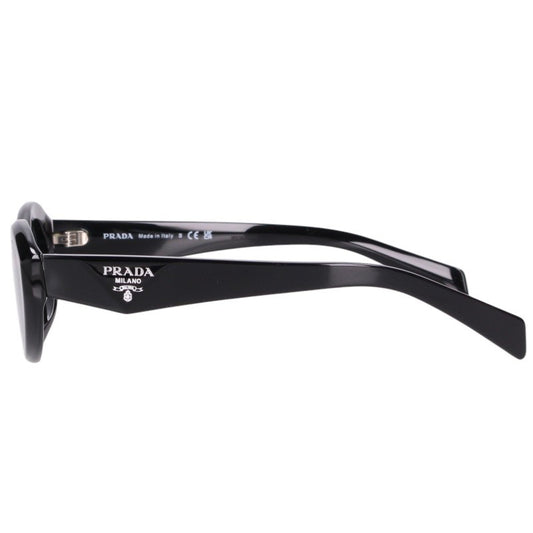 PRADA Triangle Logo Sunglasses Black Size 56