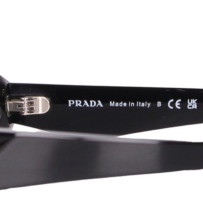 PRADA Triangle Logo Sunglasses Black Size 56