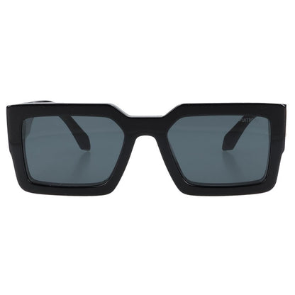 LOUISVUITTON Z1579E LV Crush Square Black Sunglasses Size 54