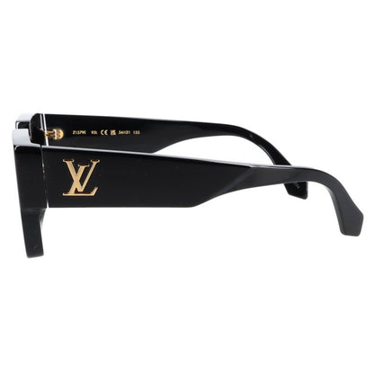 LOUISVUITTON Z1579E LV Crush Square Black Sunglasses Size 54