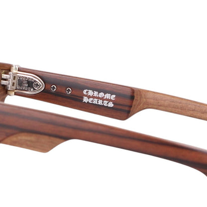 Chrome Hearts LILITH Wood Frame Sunglasses Multi Size 56