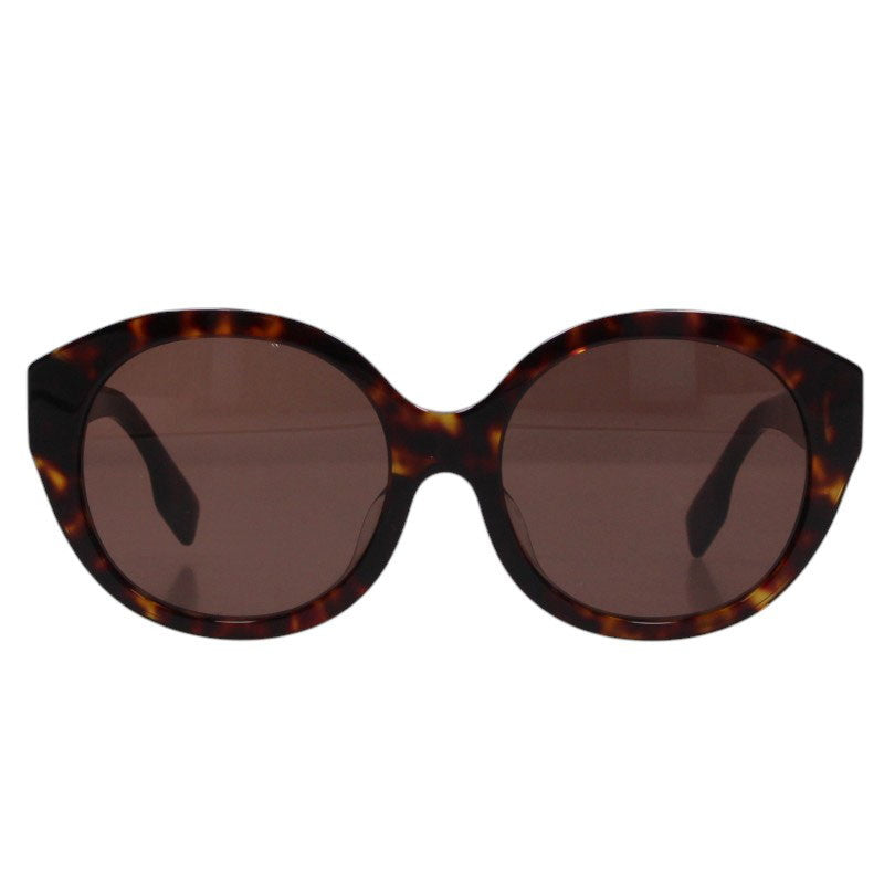 Burberry Round Frame Sunglasses Brown Size 55
