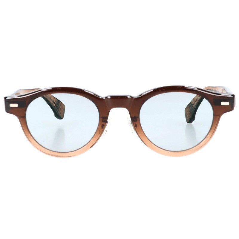 E5 eyevan p23 Boston Frame Sunglasses Brown Size 45