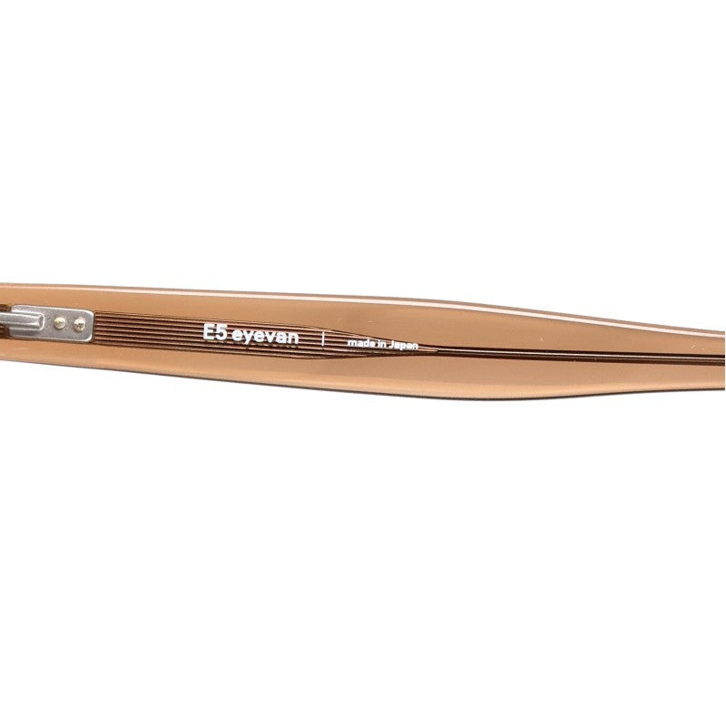 E5 eyevan p23 Boston Frame Sunglasses Brown Size 45
