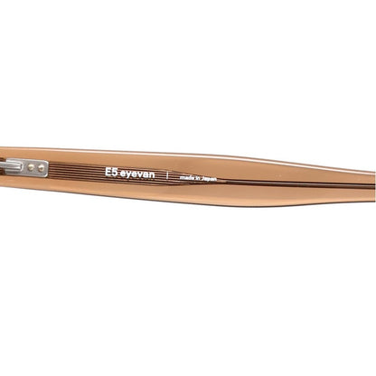 E5 eyevan p23 Boston Frame Sunglasses Brown Size 45