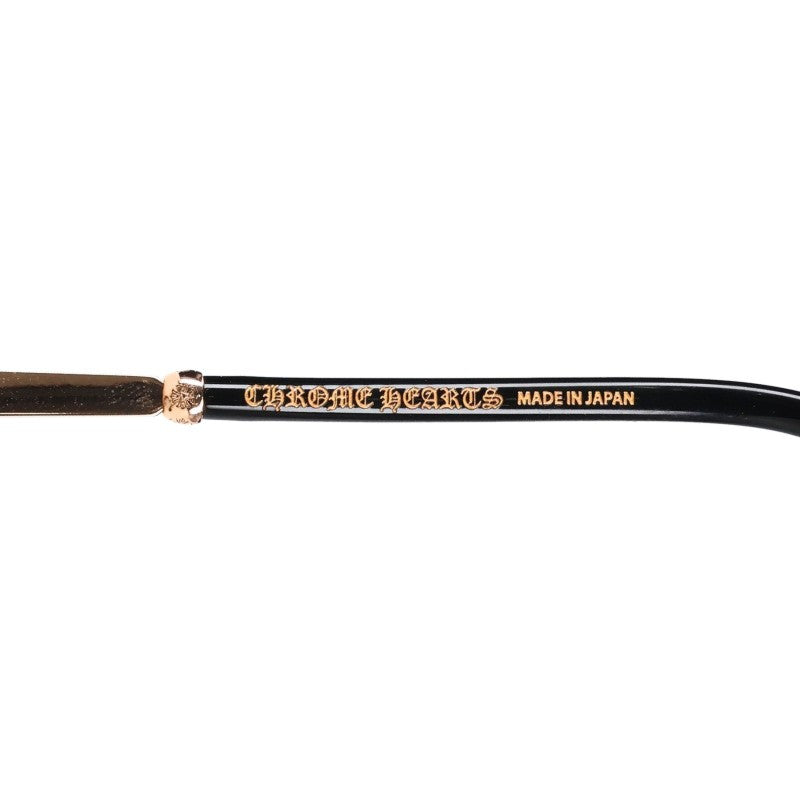 Chrome Hearts BONENNOISSEUR II Half-Rim Sunglasses Size 53
