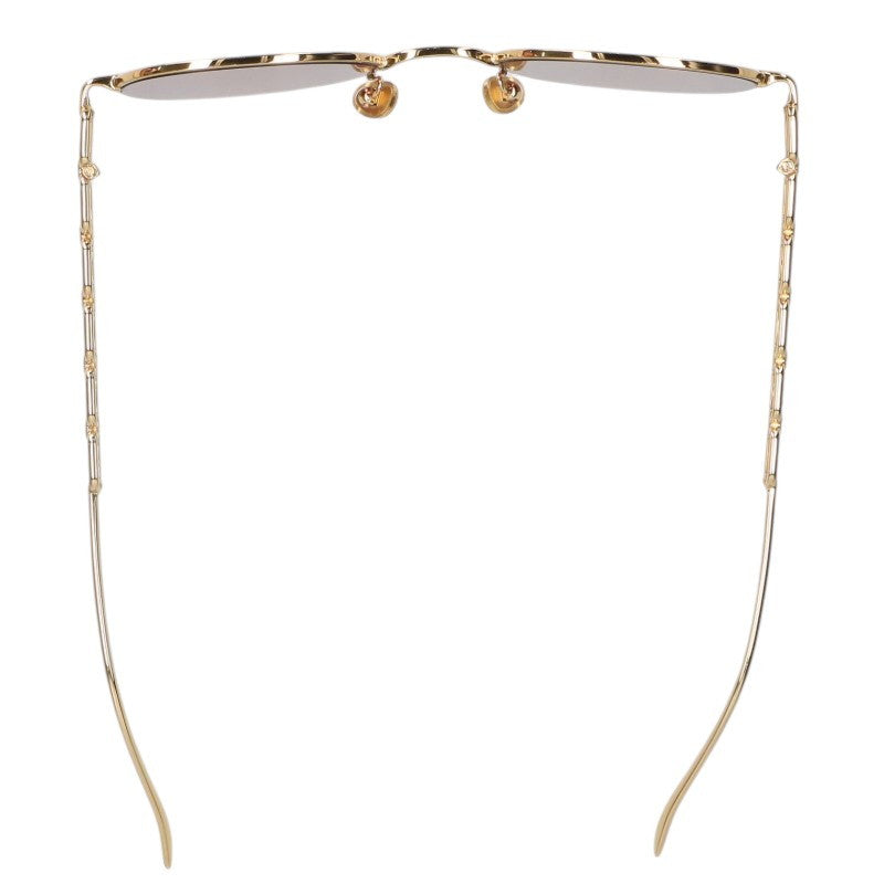 LOUISVUITTON My LV Chain Round Sunglasses Gold Size 49