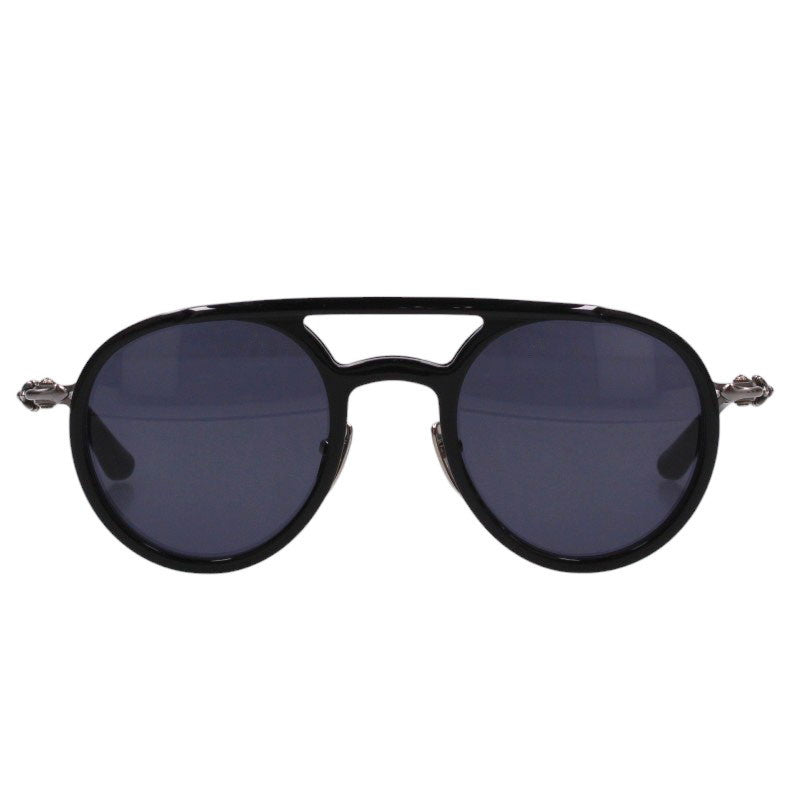 Chrome Hearts LOVEBOAT Cross Two-Bridge Sunglasses Size 48