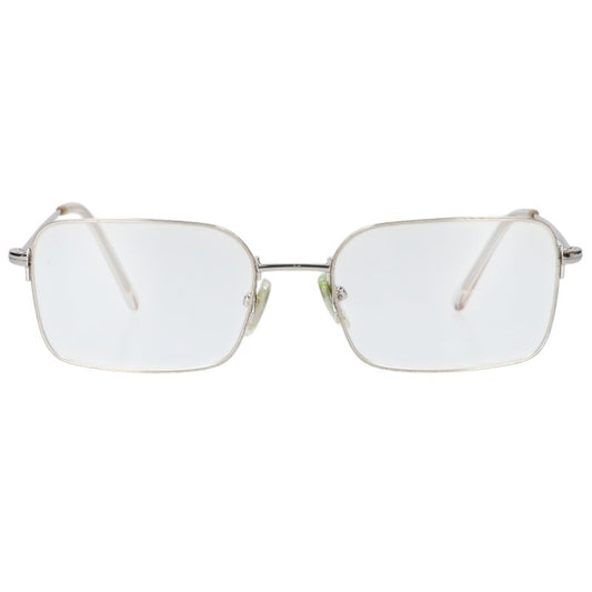 BALENCIAGA BB0316S Square Frame Glasses Silver Size 56
