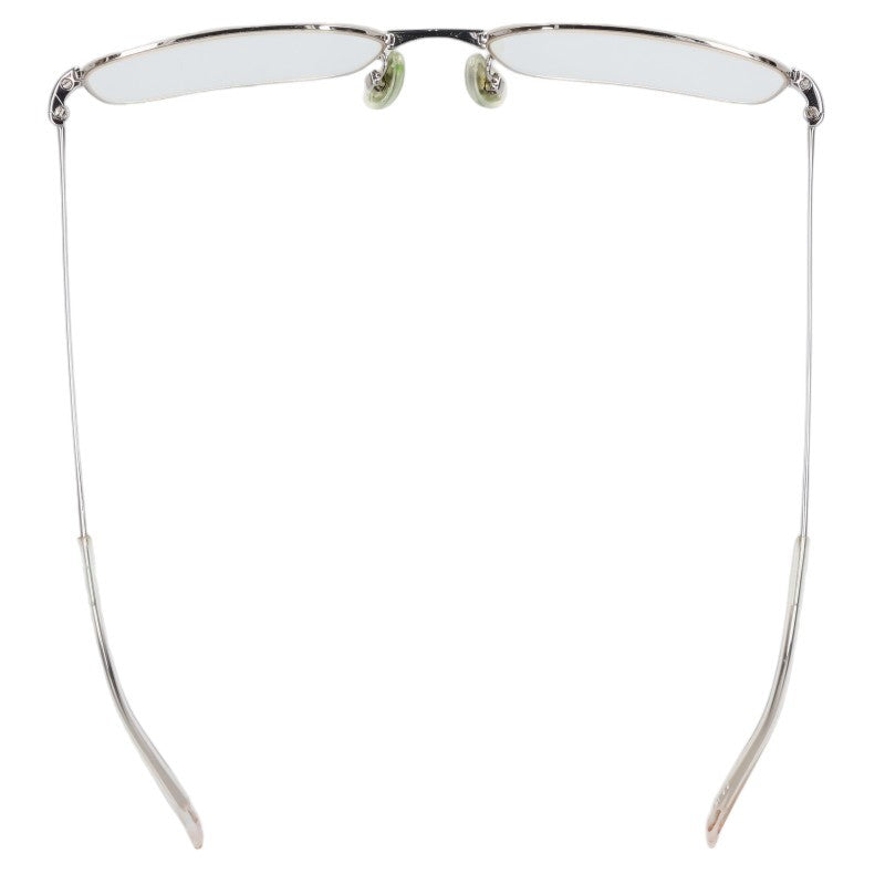 BALENCIAGA BB0316S Square Frame Glasses Silver Size 56