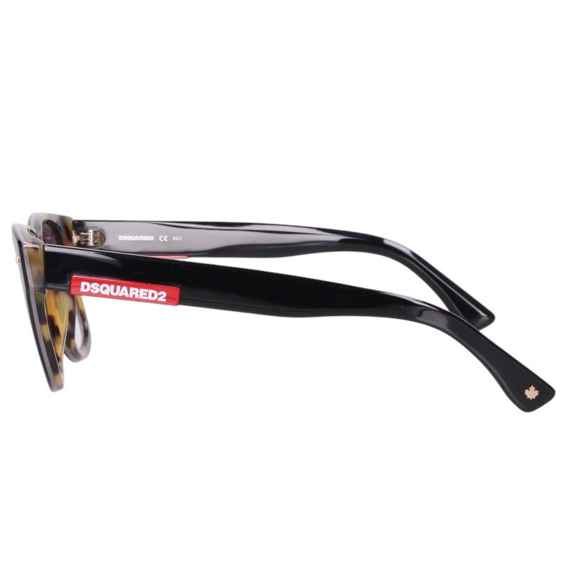 DSQUARED D2 0046 S Logo Sunglasses Black Size 53