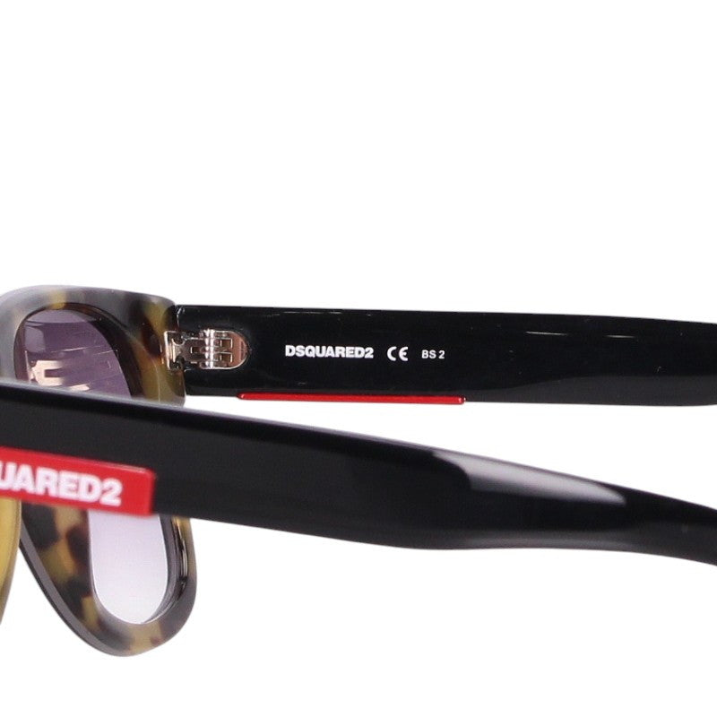 DSQUARED D2 0046 S Logo Sunglasses Black Size 53