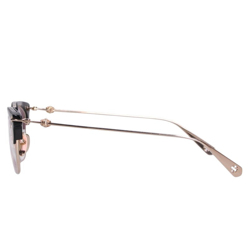 Chrome Hearts Half-Rim Sunglasses Size ONE SIZE