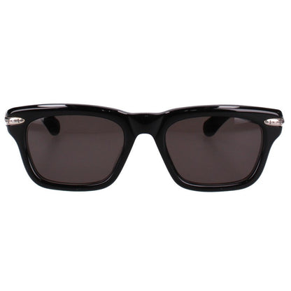 Chrome Hearts Clear Frame Sunglasses Black/Silver Size 52