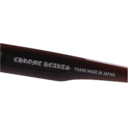 Chrome Hearts SKELLY GIRL CH Plus Sunglasses Brown Size 61