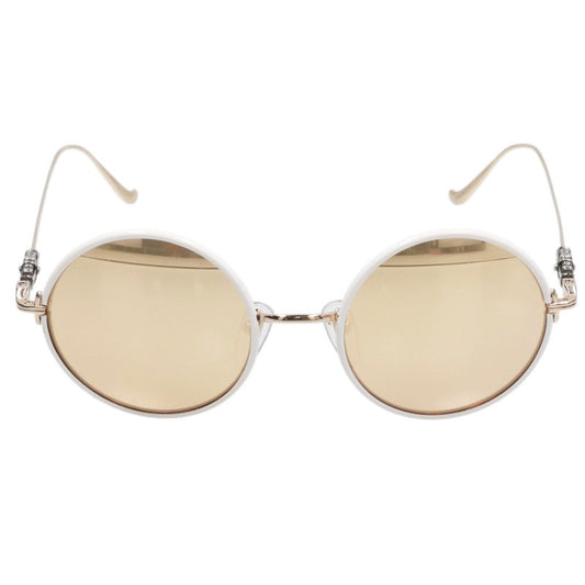 Chrome Hearts OVERYEASY Round Sunglasses Size ONE SIZE