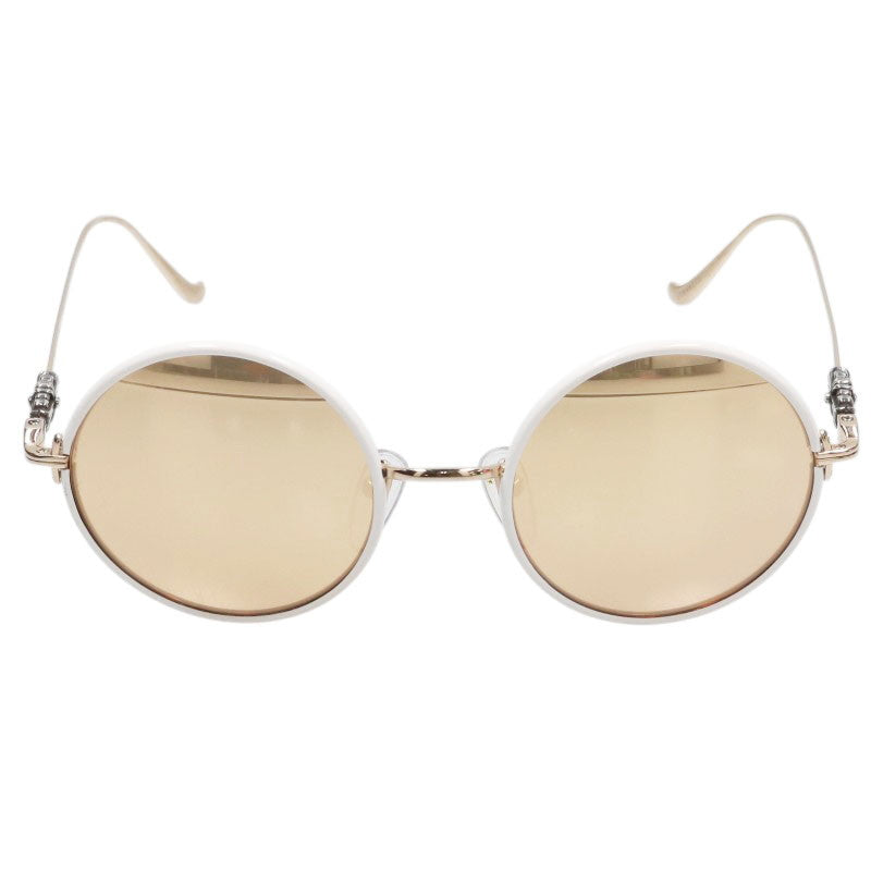 Chrome Hearts OVERYEASY Round Sunglasses Size ONE SIZE